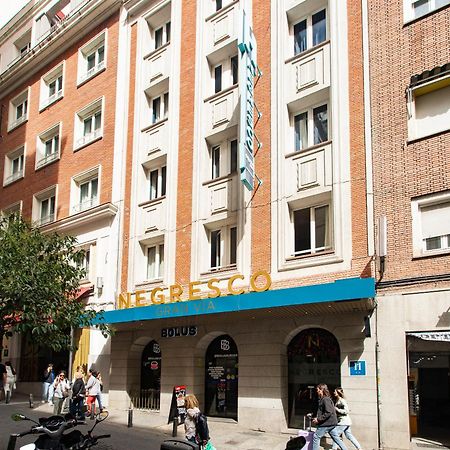 Negresco Gran Via Otel Madrid Dış mekan fotoğraf